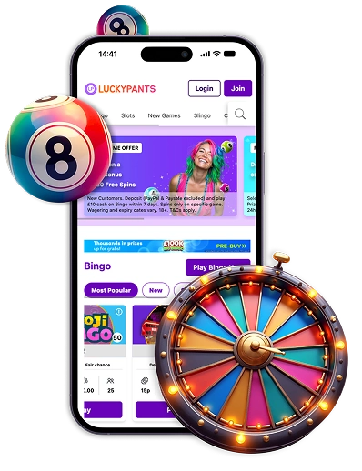 Lucky Pants Bingo UK Mobile